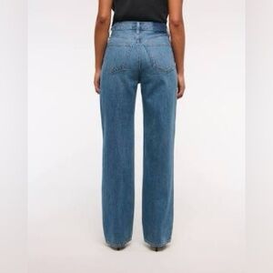 Abercrombie | Loose High Rise Jean | Relaxed 90s Vibes | Medium Wash | 24/00